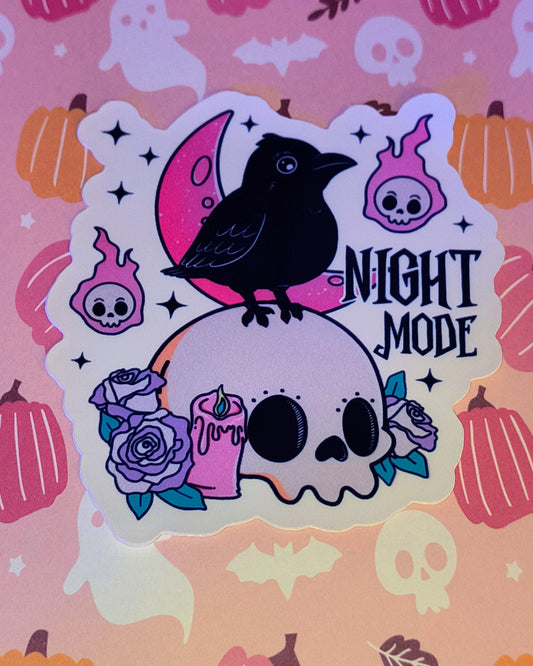 Night Mode sticker