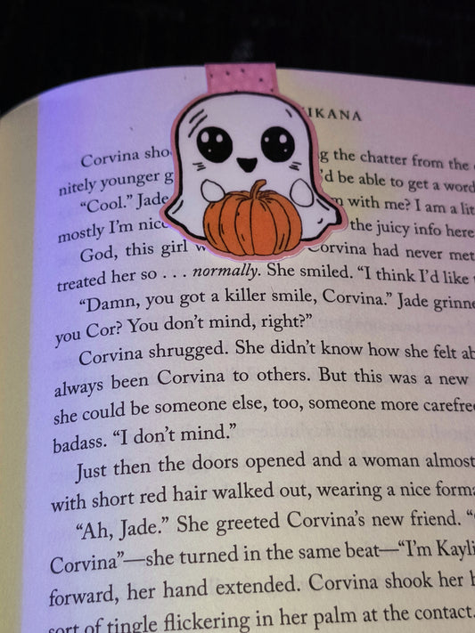 Spooky the Ghost Magnetic Bookmark