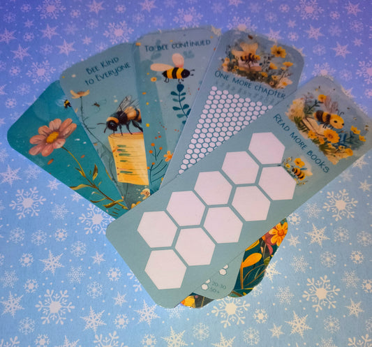 Bee Bookmark Set