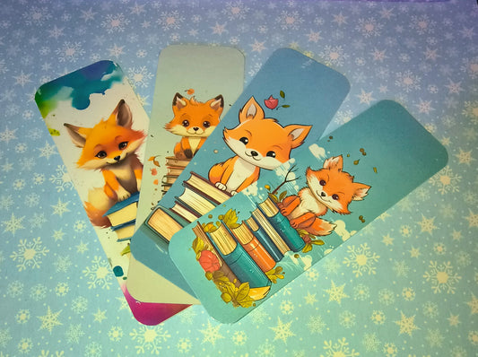 Fox Bookmark Set